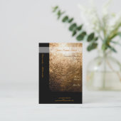 金ゴールドライト001 名刺 (スタンド正面)