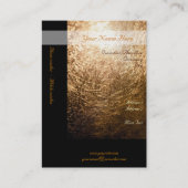 金ゴールドライト001 名刺 (正面)