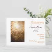 金ゴールドライト001 招待状 (スタンド正面)