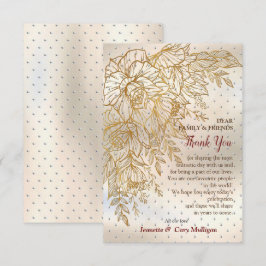 金ゴールドラインスケッチバラクリームのテクスチャパターン 出欠カード