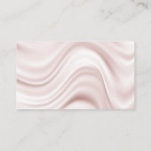 金ゴールドラックスモダンライン |絹織物 名刺 (裏面)