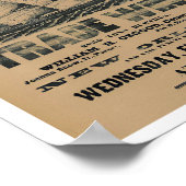 金ゴールドラッシュトラベルポスター ポスター (角)