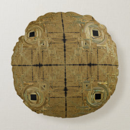 金ゴールドラッシュラウンドクッション ラウンドクッション