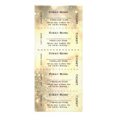 金ゴールドラッフルチケットラックカード ラックカード (裏面)