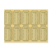 金ゴールドラッフルチケット