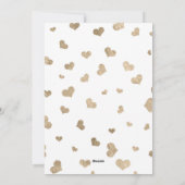 金ゴールドラブバレンタインデーカード シーズンカード (裏面)