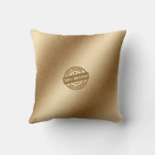 金ゴールドラブメリークリスマス クッション (裏面)