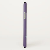 金ゴールドラベンダーダスティブルーピンクフローラモノグラム Case-Mate iPhoneケース (裏面/右)