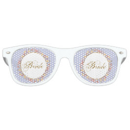 金ゴールドラベンダーフラワーモダンズ結婚フローラ レトロサングラス