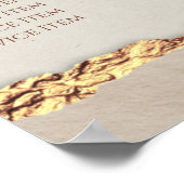 金ゴールドリッピング紙価格表ポスター ポスター (角)