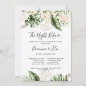 金ゴールドリハーサルディナー前の熱帯夜 招待状 (正面)