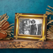 金ゴールドリボンアートプラーク フォトプラーク (側面)