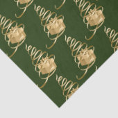 金ゴールドリボンクリスマスツリーのプレゼントティッシュペーパー 薄葉紙 (詳細)