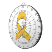 金ゴールドリボンスケッチ ダーツボード (正面右)