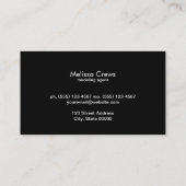 金ゴールドリングや輪2 名刺 (裏面)