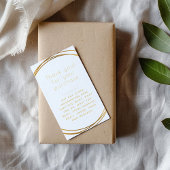 金ゴールドリング挿入カード顧客の注文。 エンクロージャーカード