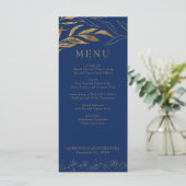 金ゴールドリーフと紙吹雪ブ王室のルー メニュー (スタンド正面)