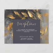 金ゴールドリーフインパストノワール エンクロージャーカード (正面)