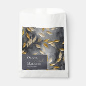 金ゴールドリーフインパストノワール フェイバーバッグ (正面)