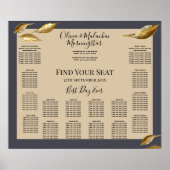 金ゴールドリーフインパストノワール ポスター (正面)