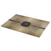 金ゴールドリーフルック（紋章の）フラ・ダ・リフェイクヴィンテージ宝石 カッティングボード (角)