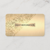 金ゴールドルクス 名刺 (正面)