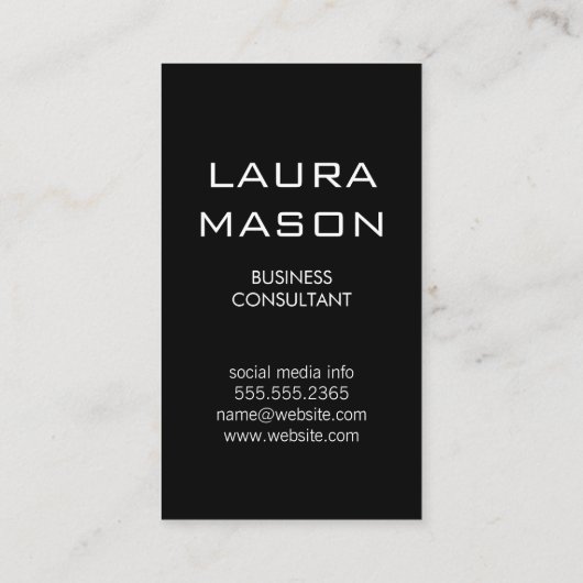 金ゴールドルクセンモノグラム 名刺 (裏面)