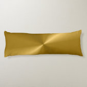 金ゴールドルックモダンプリント ボディピロー (裏面)
