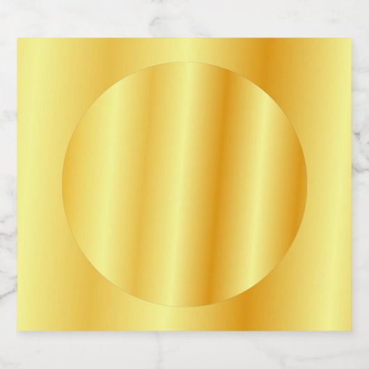 金ゴールドルッ空白のクテンプレートグラカスタムマーエレガント ビールラベル (シングルラベル)