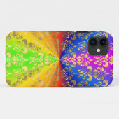 金ゴールドレインダムカ Case-Mate iPhoneケース (裏面(横))