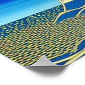 金ゴールドレインボーアットシーポスター ポスター (角)