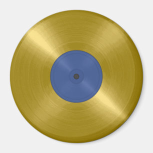 金ゴールドレコードアルバム マグネット