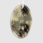 金ゴールドレコード区分 オーナメント (正面)