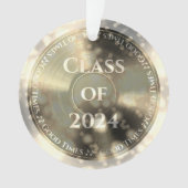 金ゴールドレコード区分 オーナメント (正面)