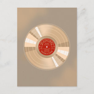 金ゴールドレコード ポストカード