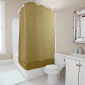 金ゴールドレザーシャワーカーテン シャワーカーテン (インサイチュ)