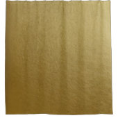 金ゴールドレザーシャワーカーテン シャワーカーテン (正面)