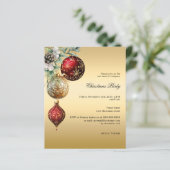 金ゴールドレッドビジネスのクリスマスパーティの招待状 (スタンド正面)