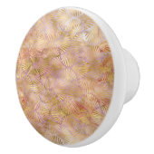 金ゴールドレトロマーブルファンカスタム セラミックノブ (右)