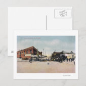 金ゴールドレンガ敷設シーンスノホミシュ, WA ポストカード (正面/裏面)