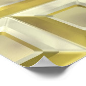 金ゴールドレンガ ポスター (角)