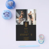 金ゴールドレースランジェリーブティック2フォトプライスフライヤー チラシ (シングル)