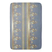 金ゴールドレース バスマット (正面縦)