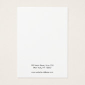 金ゴールドロゴのイヤリング表示カードの追加 (裏面)