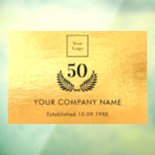 金ゴールドロゴ事業年度 ウィンドウサイン (シート3)