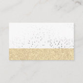 金ゴールドロゴ |メイクアップブラシ 名刺 (裏面)