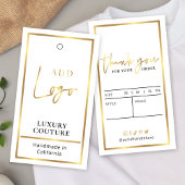 金ゴールドロモダンゴ衣料価格ラベルつるラベル