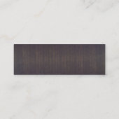 金ゴールドロータスチャクラエナジーヒーラーとヨガ スキニー名刺 (裏面)