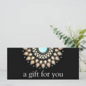 金ゴールドロータスフラワーフローラ曼荼羅 (スタンド正面)