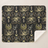 金ゴールドロータス:クレセントヴィンテージエレガンス。 シェルパブランケット (正面(横))